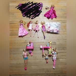 Barbie dolls/playsets and Disney dolls